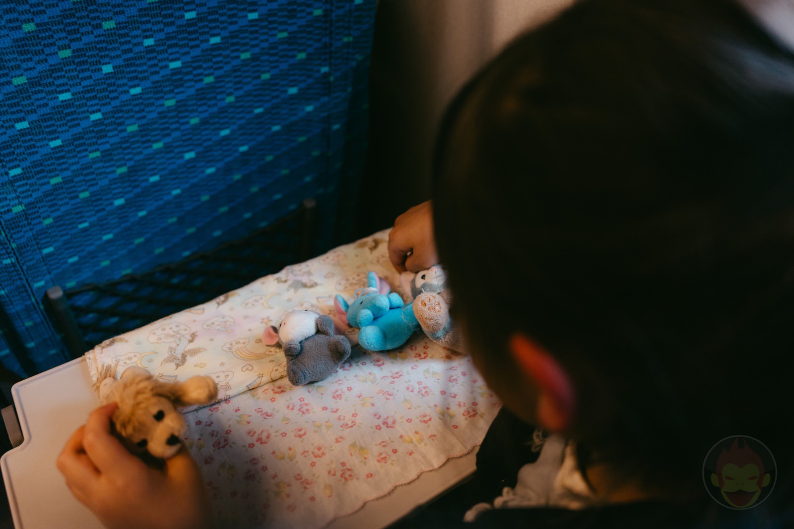 Daddy and two daughters go on a shinkansen trip 13