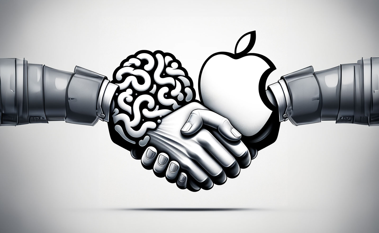 Apple and OpenAI holding hands