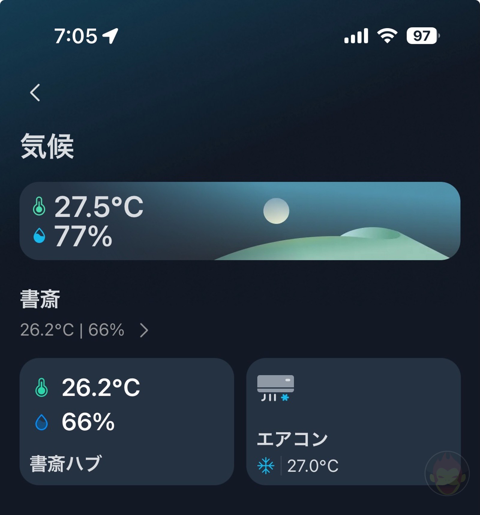 Temperature in my room 01