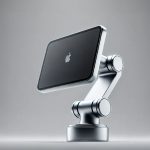 Apple-Device-with-robot-arm