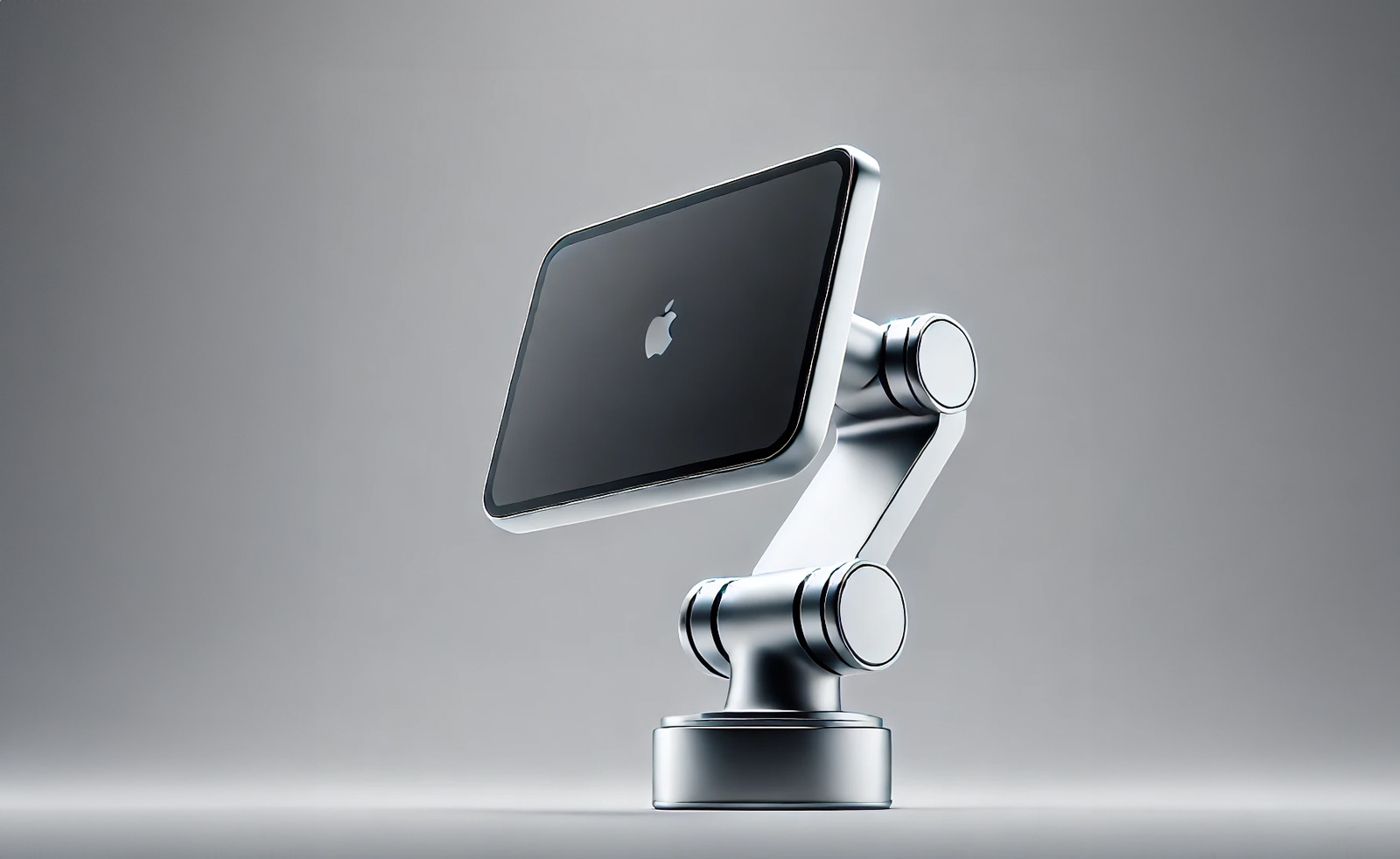 Apple-Device-with-robot-arm