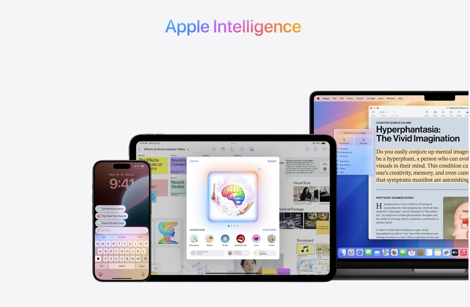 Apple Intelligence for public betas