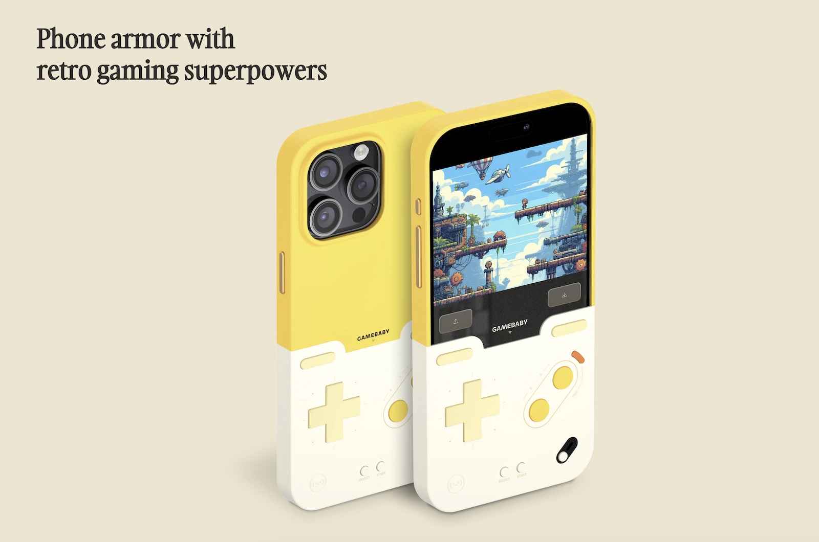 Gameboyfication case for iPhone