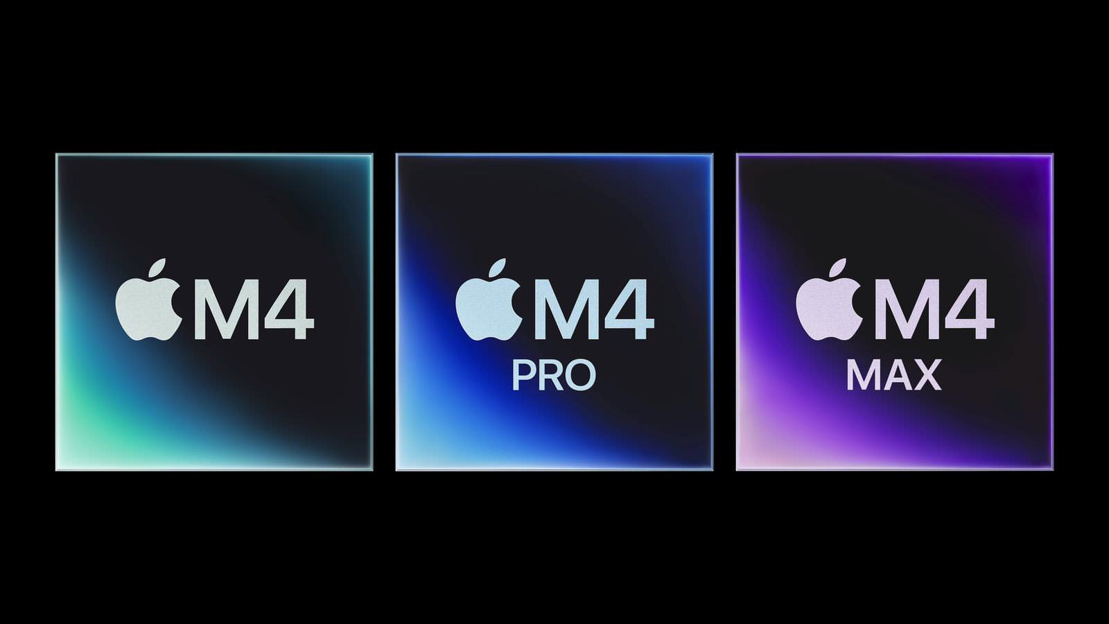 Apple M4 chip series hero.