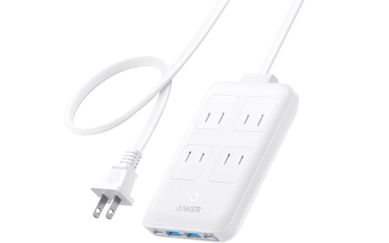 Anker、USB×4＋AC差込口×4の電源タップを発売