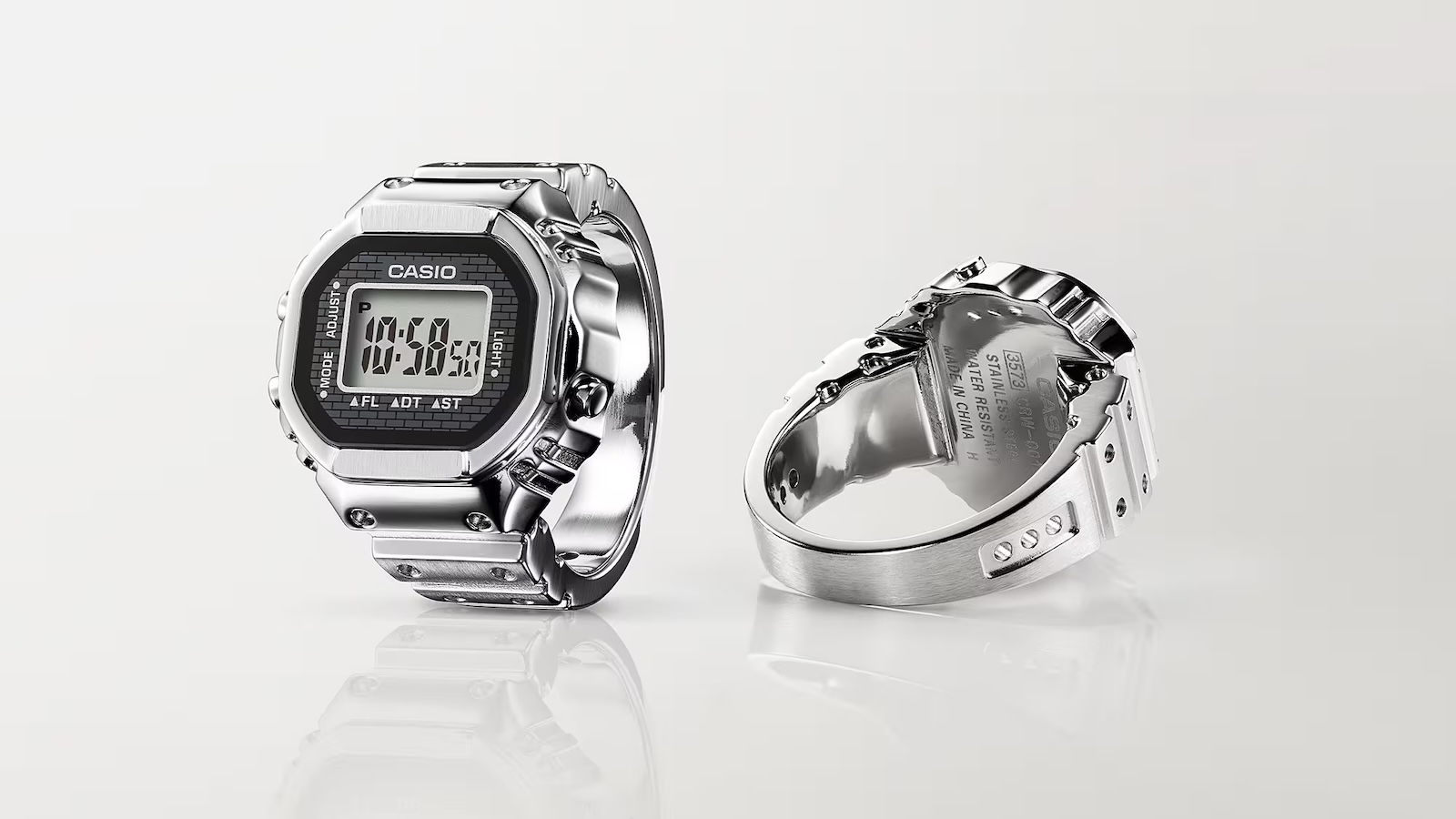 Casio 50th anniversary model ring 1.