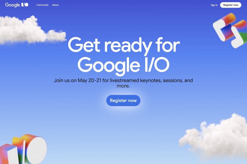 Google I/O 2025の開催日が決定、MSのBuildと同時期開催へ