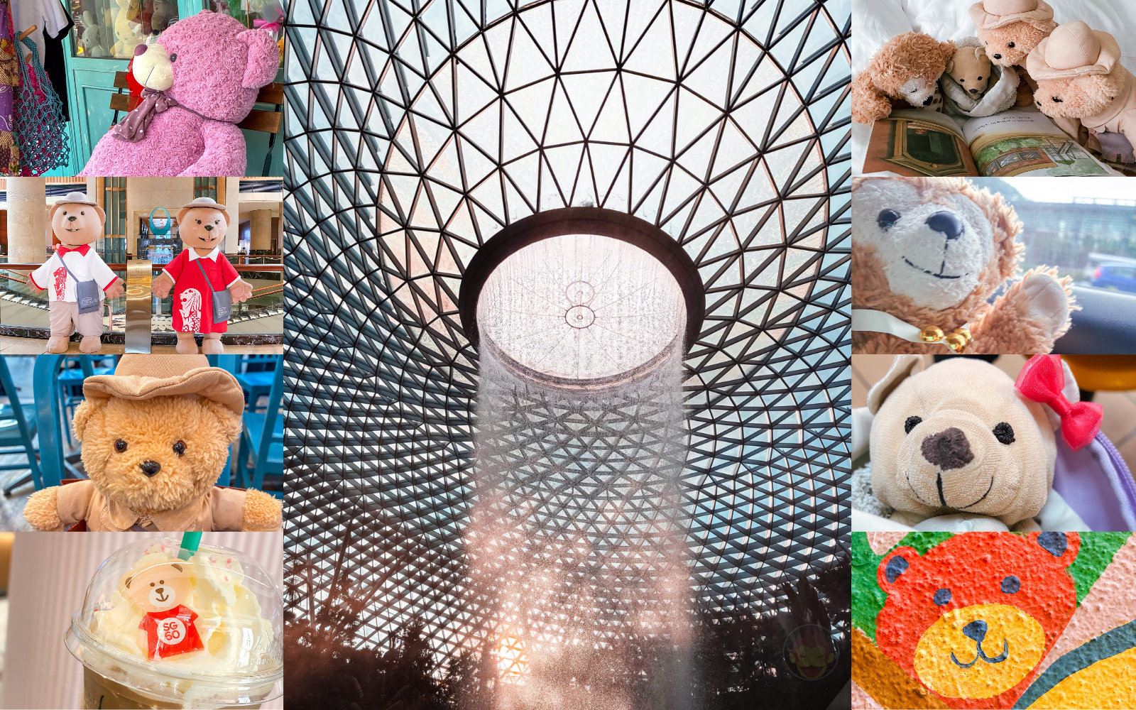 Bear lover 8yr old daughter photos