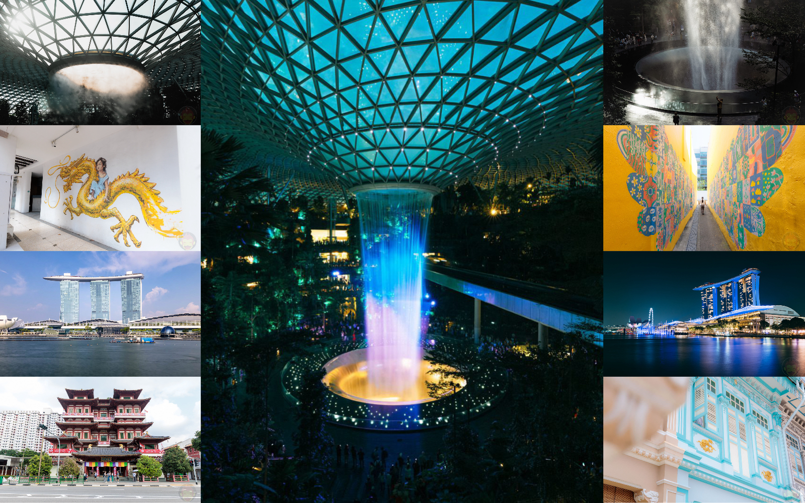 Photos taken by daddy at singapore