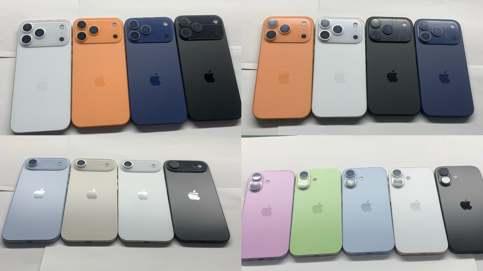 The iphone17 series colors