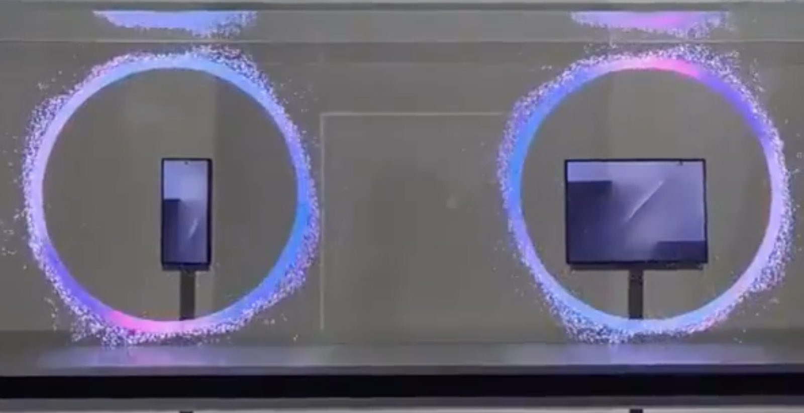 Trifold phone by Samsung