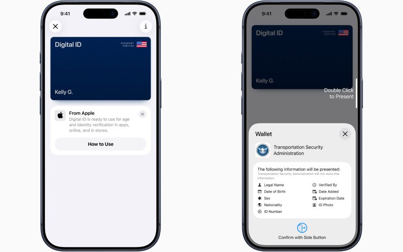 Apple、米国パスポートから「Digital ID」作成可能に。国内線搭乗に必要な身分証問題を解決へ
