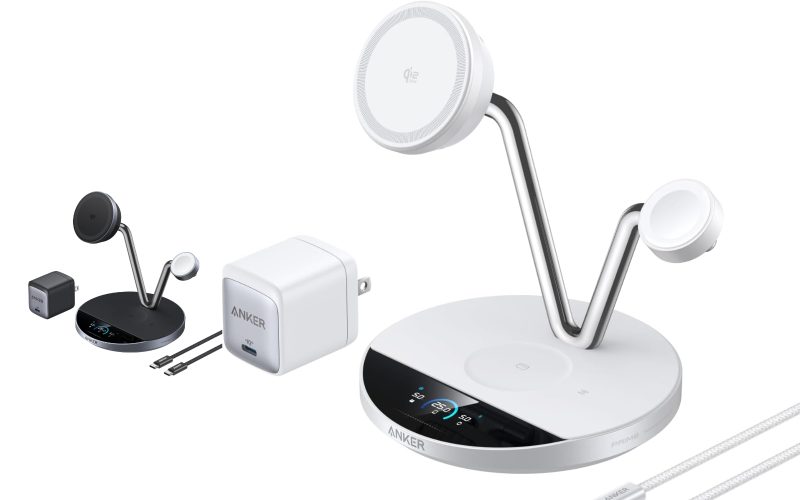 Anker、”夏の熱停止”を解決する3-in-1充電台に新色ホワイト。冷却ファン＋ペルチェ素子搭載