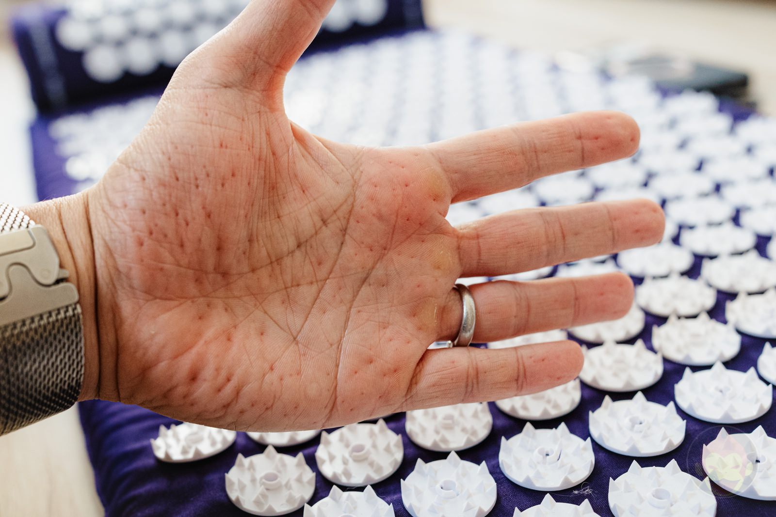 Using Shakti mattress and pillow for seflcare 12