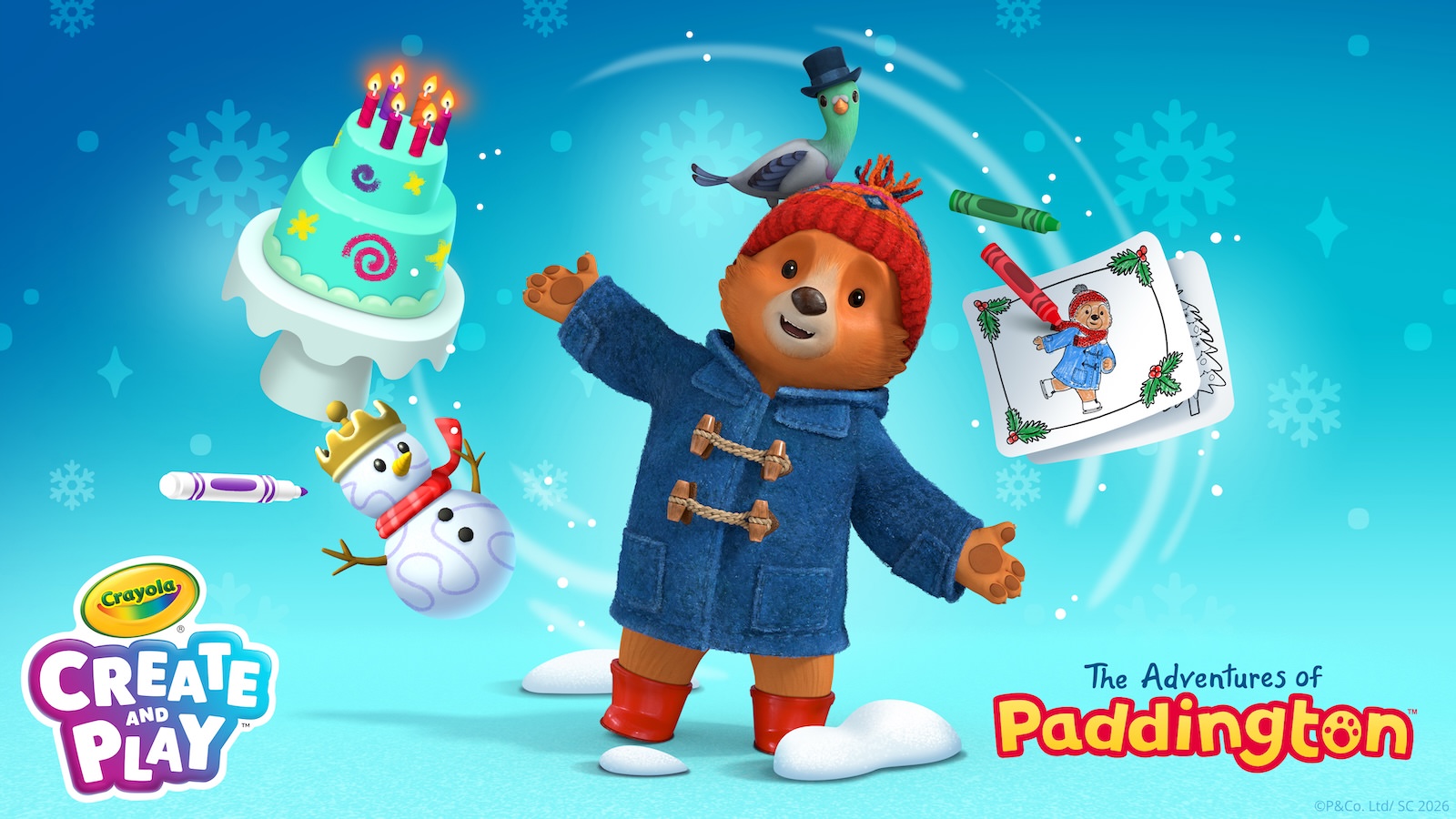 Apple Arcade Crayola Create and Play plus Paddington