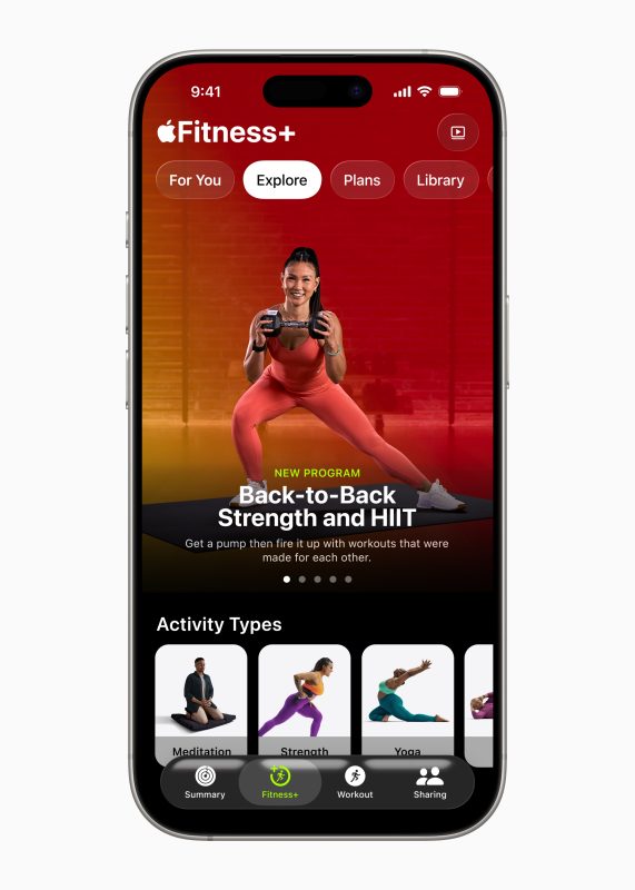 Apple-Fitness-Plus-program-Back-to-Back-strength-and-HIIT
