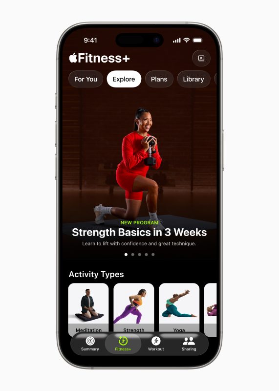 Apple-Fitness-Plus-program-Strength-Basics-in-3-Weeks