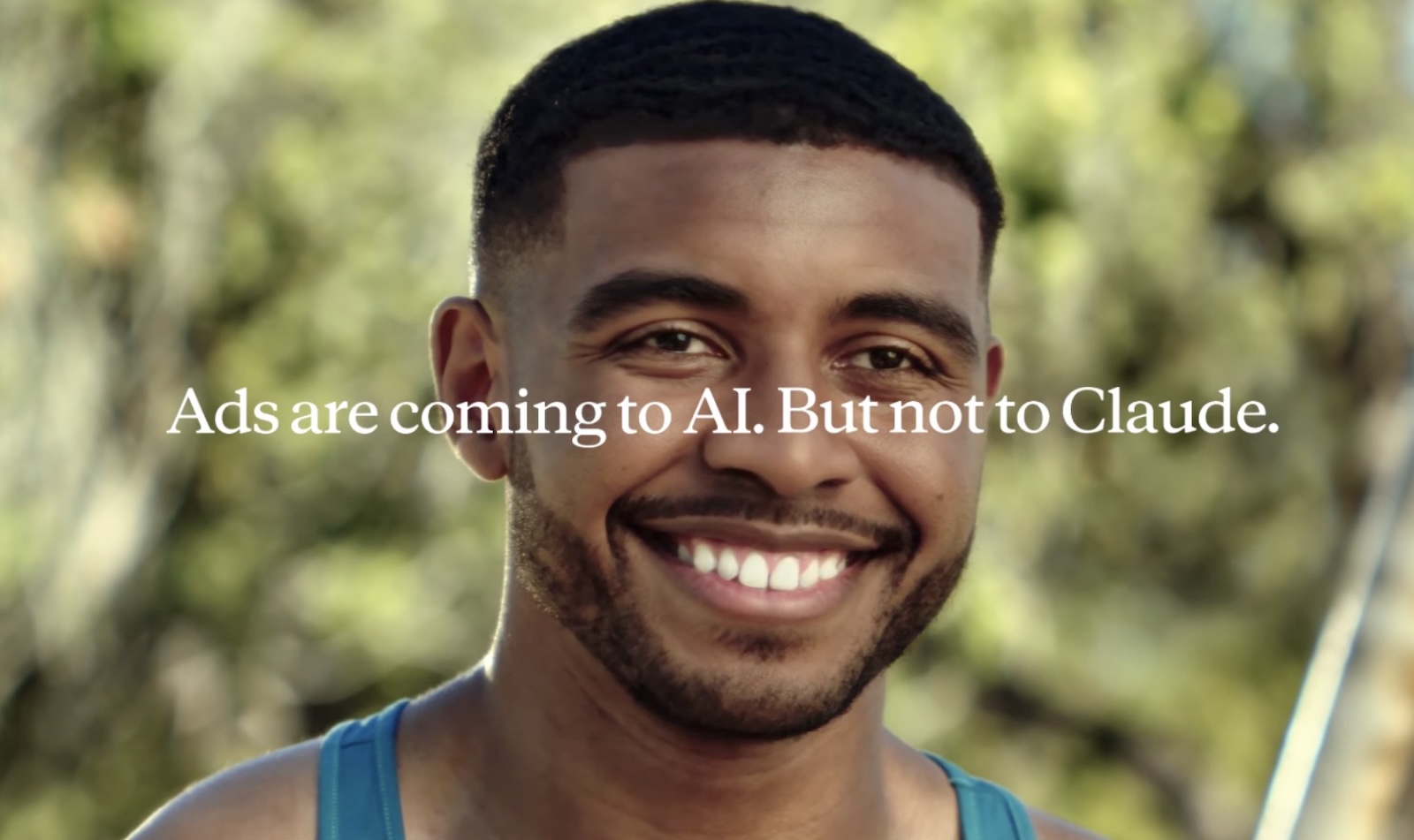 Ads are coming to ai but not to cluade