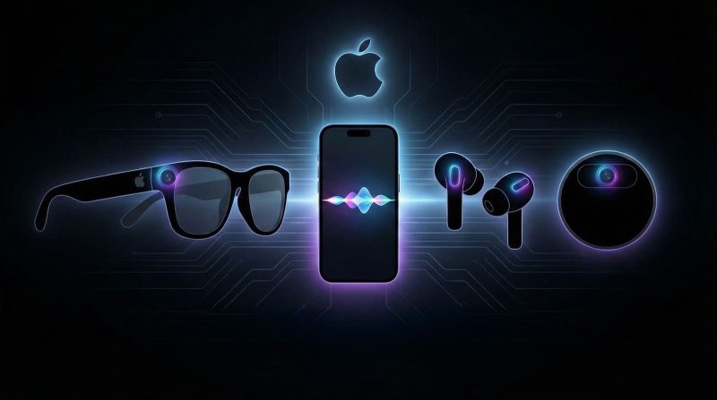 Apple、AIウェアラブル3製品を一気に開発加速か。スマートグラスは2026年末に生産開始の予想