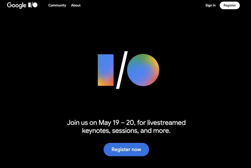 Google I/O 2026、日程決定。今年は5月19〜20日開催