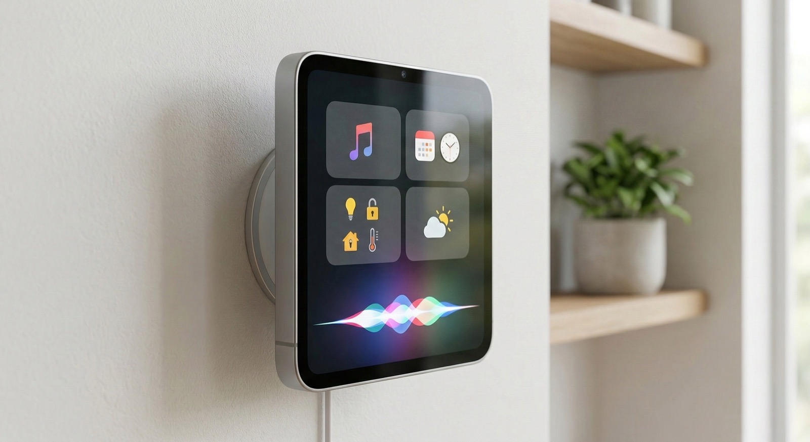 HomePad Image on wall 2