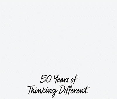 Apple 50th anniversary