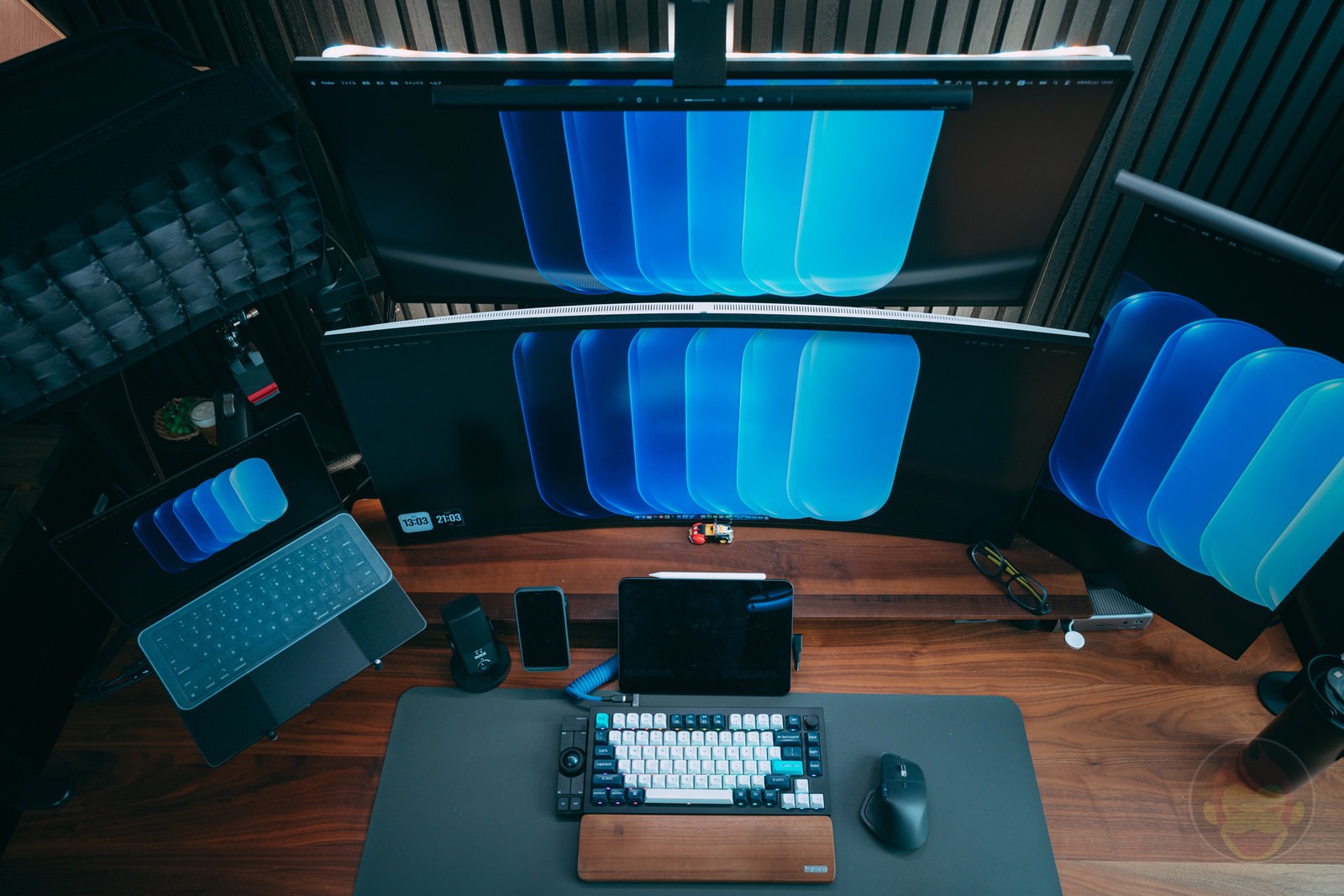 Gorime new desksetup with Caldigit TS5Plus and TS4 Review 11