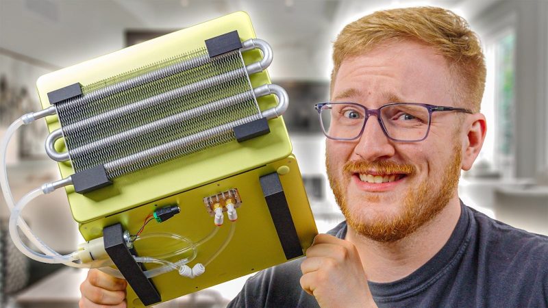 MacBook Neoをガチ水冷化した猛者が現れた。自作銅ウォーターブロックにパワステ用ラジエーターで性能21%アップ